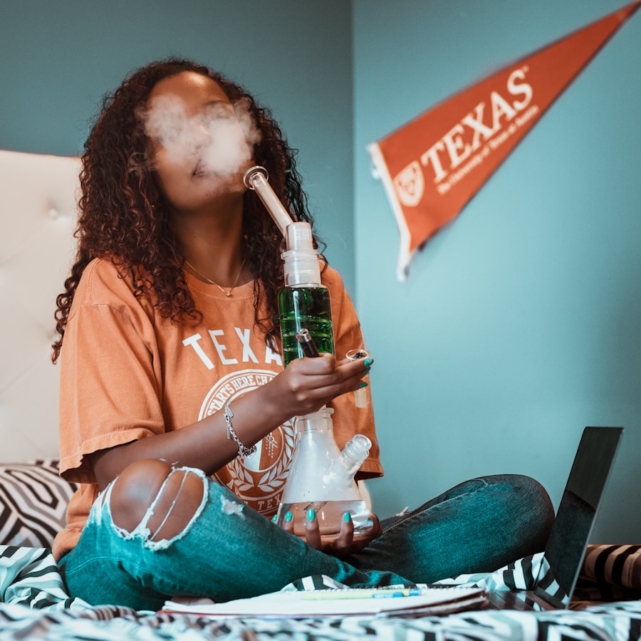 Photo "Marijuana on social media"
